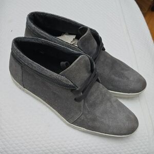 Gray Suede Men's Shoes